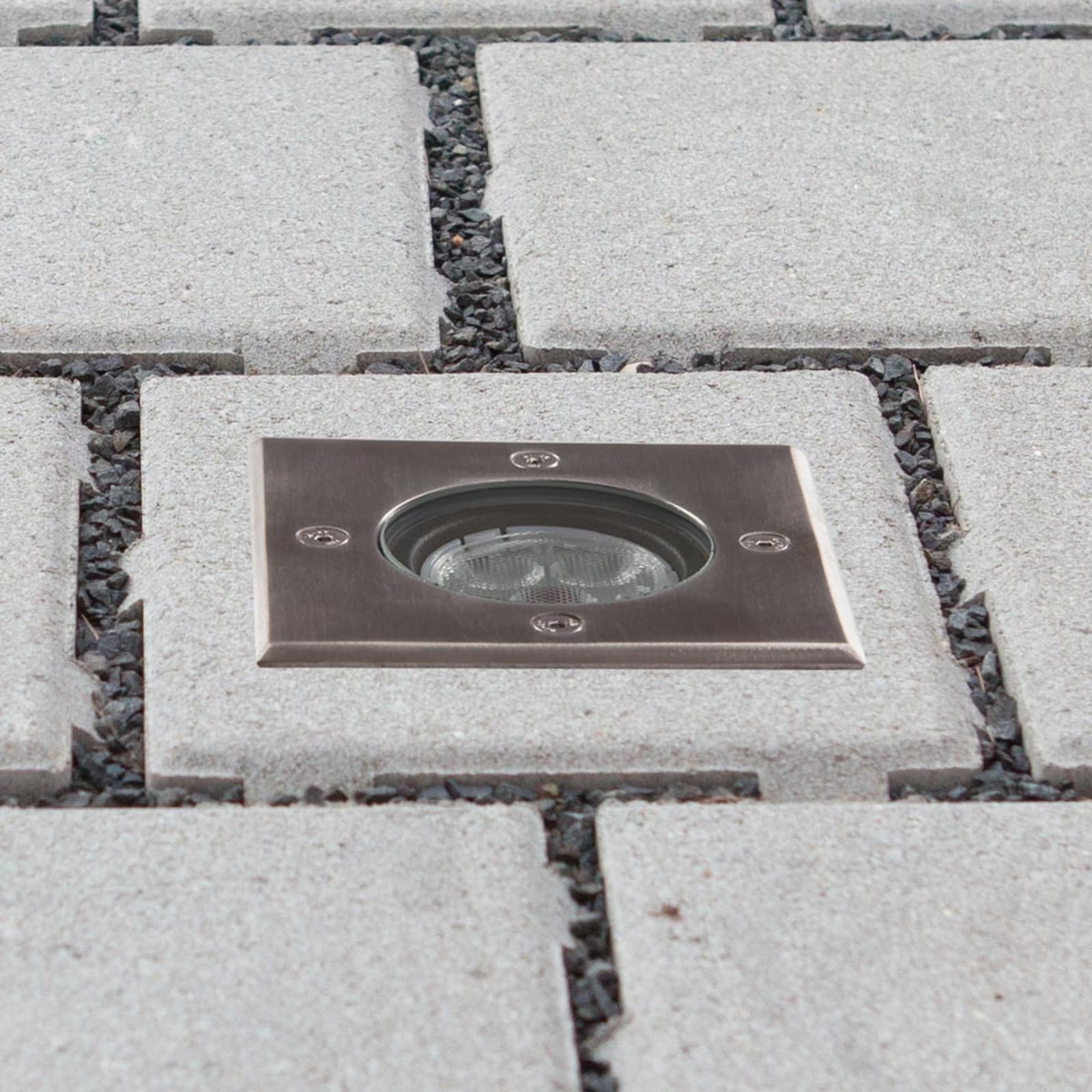 Ava LED MaahanupotettAva LED Spotti Steel Lucande - Terassi - Moderni - Metalli - Kulmikas -66%