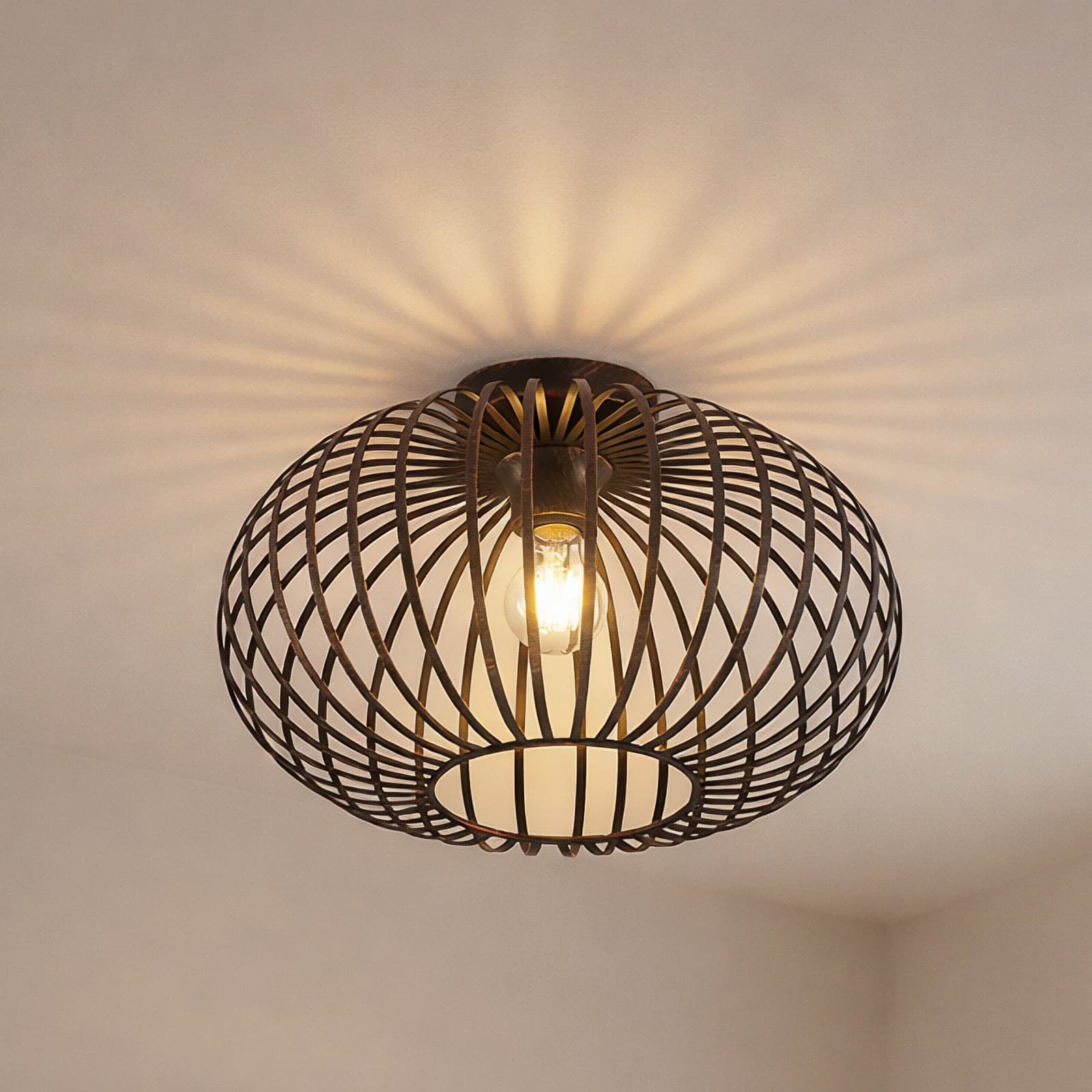 Rosalea Kattovalaisin Black/Copper - Lindby - Olohuone - Moderni - Metalli - Välikeosalla