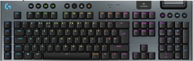 Logitech G915 X Lightspeed Wireless Clicky pelinäppäimistö (musta)