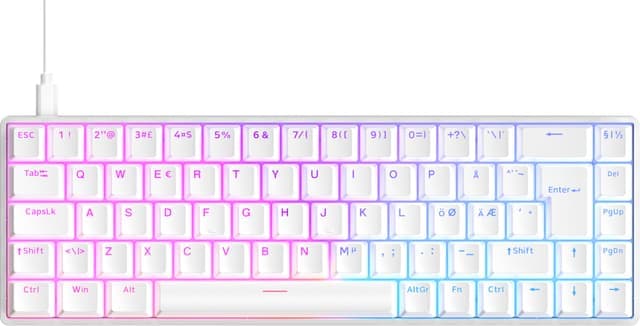 NOS C800 MAGNETIC 65 RGB HALL EFFECT WHITE