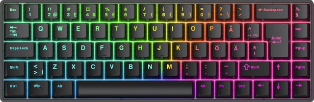 NOS C800 MAGNETIC 65 RGB HALL EFFECT BLACK