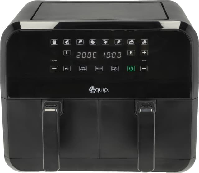 Equip Dual kiertoilmakypsennin 8L 34761 (musta)