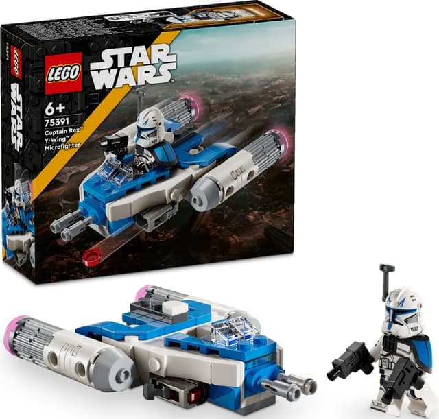 LEGO Star Wars Kapteeni Rexin Y-Wing‑mikrohävittäjä 75391