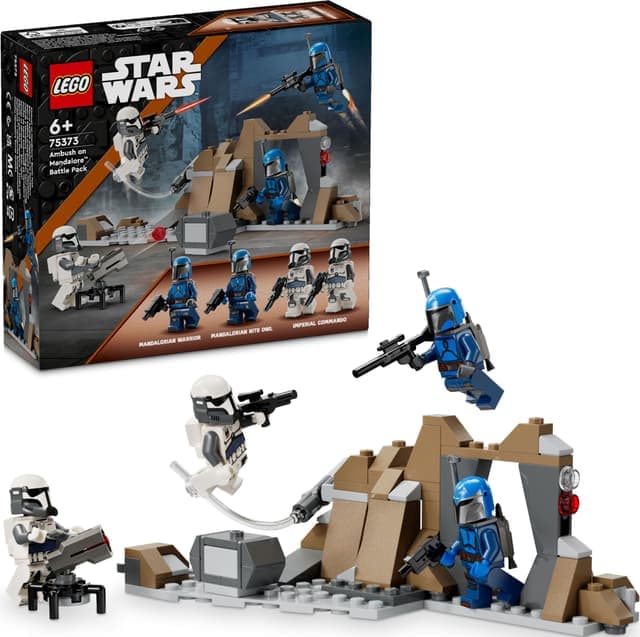 LEGO Star Wars Väijytys Mandalorella – taistelupakkaus 75373