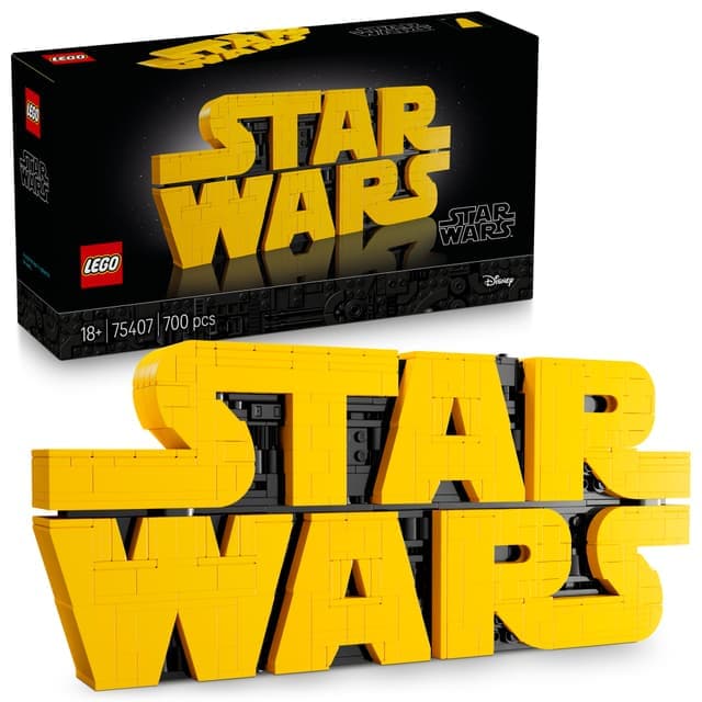 LEGO Star Wars Palikoista rakennettava Star Wars logo 75407