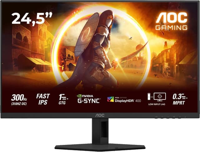 AOC 25G4SRE 24/FHD/IPS/310Hz/1ms pelinäyttö
