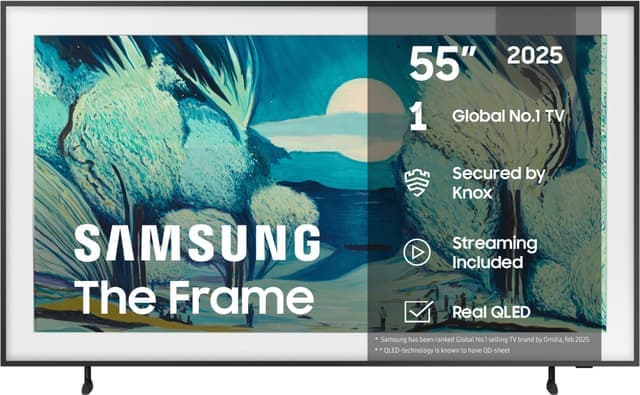 Samsung 55” The Frame 4K QLED älytelevisio (2025)