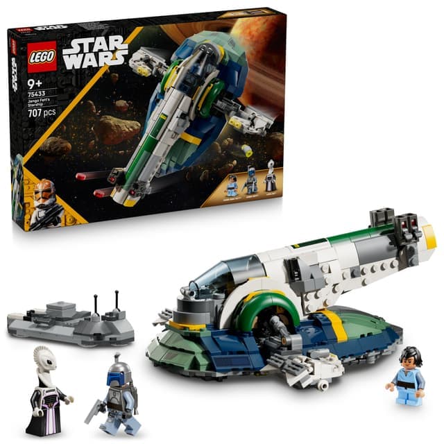 LEGO Star Wars: Kloonien hyökkäys Jango Fettin tähtilaiva 75433