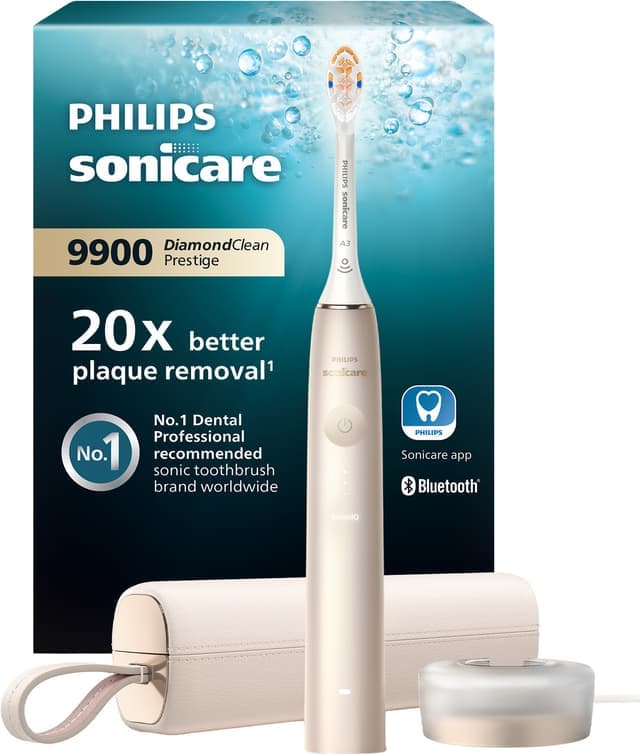 Philips Sonicare Prestige 9900 sähköhammasharja HX999211 (shamppanja)