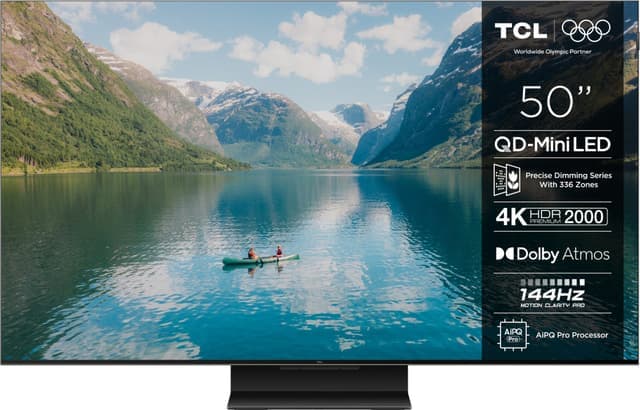 TCL 50" MQLED85K 4K MINI-LED TV (2025)