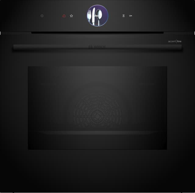 Bosch Serie 8 AccentLine erillisuuni HBG9763B1S (Musta)