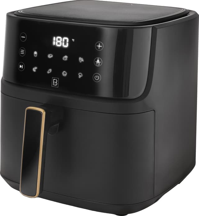 F&B Digital Dual Heat Airfryer 8 L (musta)