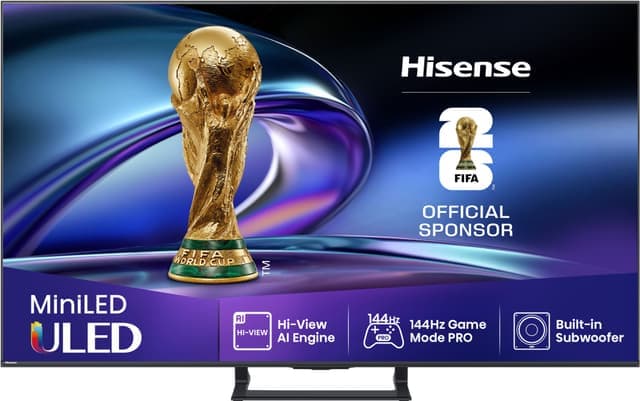 Hisense 55" E8Q 4K Mini-LED älytelevisio (2025)