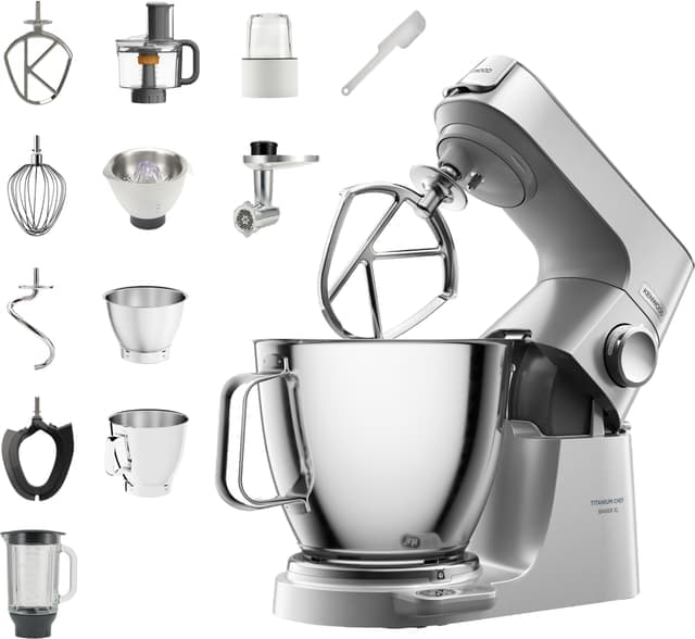 Kenwood Titanium Chef Baker XL yleiskone KVL85.704SI