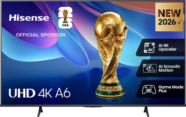 Hisense 43" A6S UHD älytelevisio (2026)