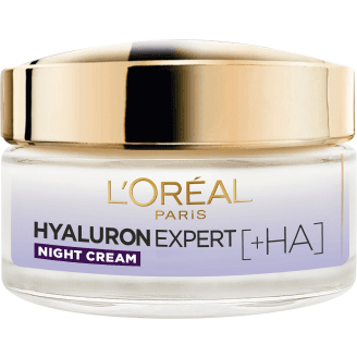 Yövoide L'Oréal Paris 50 ml Hyaluron Expert kuivalle iholle