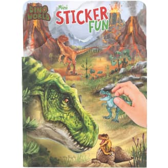 Tarrakirja Dino World Mini Sticker Fun