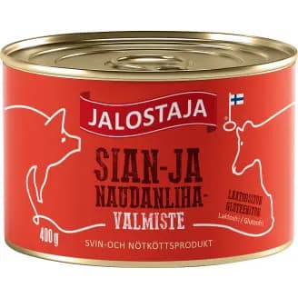 Sian- ja naudanlihavalmiste Jalostaja 400 g
