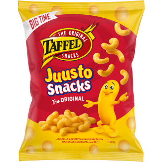 Juustosnacks Taffel 190 g juustonaksu