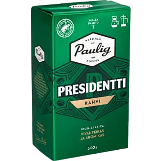 Presidentti 500 g SJ hienojauhettu kahvi