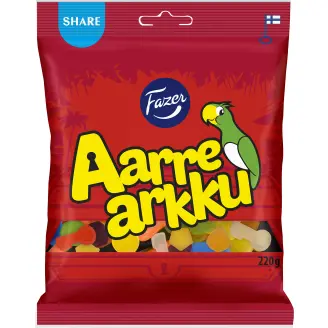 Aarrearkku Fazer 220 g karkkipussi