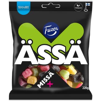 Ässä Missä X Fazer 220 g kirpeä