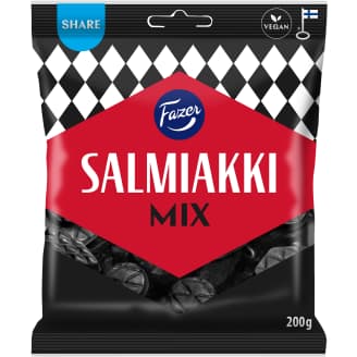 Salmiakki Mix Fazer 200 g
