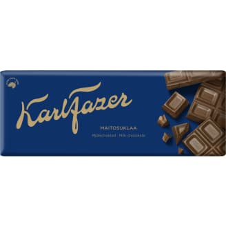 Maitosuklaalevy Karl Fazer 180 g