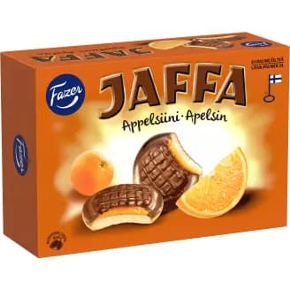 Jaffa-keksi Fazer 300 g appelsiini