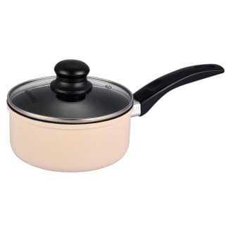 Keittokasari Kotikulta 16 cm lasikannella beige