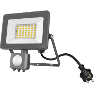 LED-valonheitin Led Energie 30W PIR 4000K 3000lm IP44 harmaa