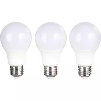 LED-lamppu 1055 lm A60 E27 3 kpl 2700K