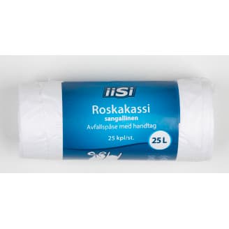 Roskakassi Iisi 25 L valkoinen