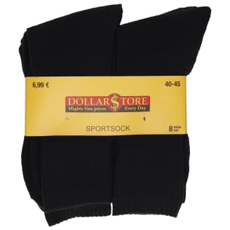 Tennissukat Dollarstore Unisex 8 pr/pkt