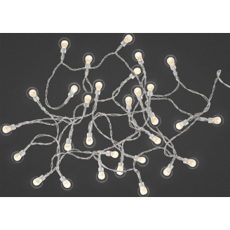 SOLAR LED-valonauha Kupla 30LED