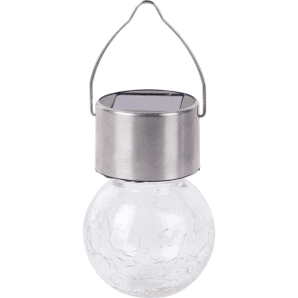 SOLAR LED-riippulasipallo RGBW