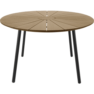 Pöytä Parco Cosenza 115 cm, luonnonvärinen