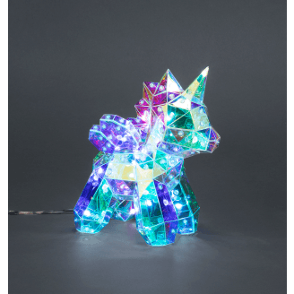LED-yksisarvinen RGB 20 cm