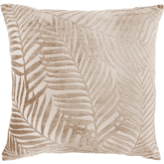 Koristetyynynpäällinen Kotikulta 45 x 45 cm Lehdet beige