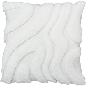 Koristetyyny Kotikulta 45 x 45 cm Wave valkoinen