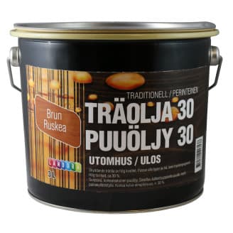 Puuöljy 30 3 l ruskea