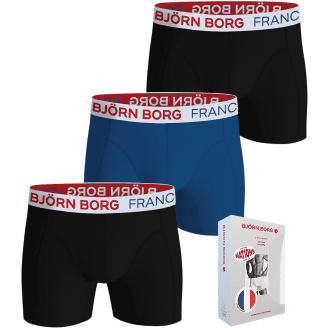 Miesten bokserit Björn Borg Nations Ranska 3-pack