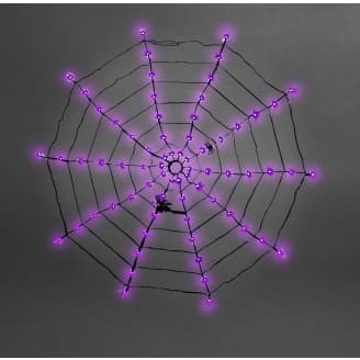Valoverkko Happy Halloween hämähäkki 70 LED