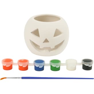 Lämpökynttiläkippo Happy Halloween 9 cm väritettävä