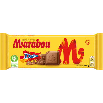 Suklaalevy Marabou 160 g Daim