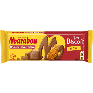 Suklaalevy Marabou 160 g Biscoff