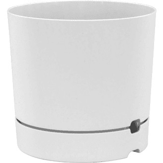 Ulkoruukku Gardenico Oliver 18 cm, valkoinen