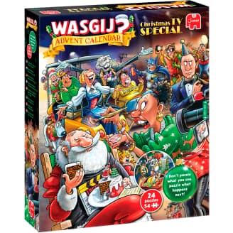Joulukalenteri Jumbo 24 x 54 palaa Wasgij 2026 palapeli