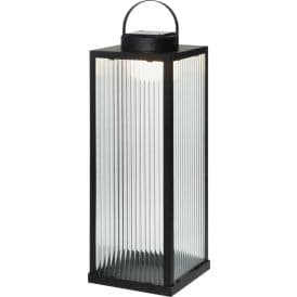 LED-lyhty 55 cm musta