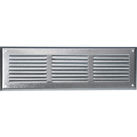 Vapaavirtaussäleikkö FläktGroup HUS 400 x 100 Teräs